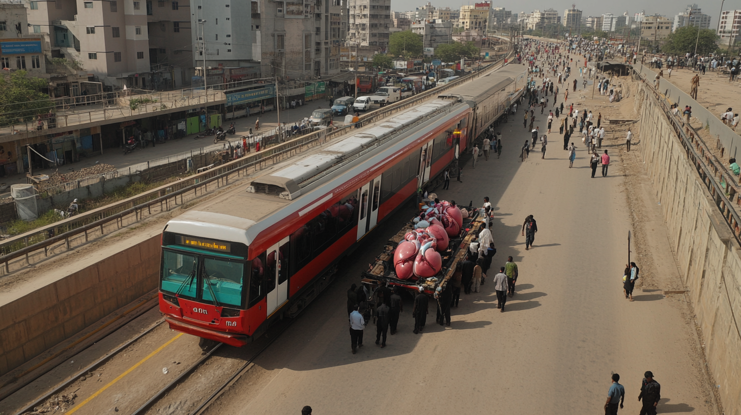 Miraculous Rescue on Wheels: Hyderabad's Metro and ORR Unite for Life-Saving Organ Transport