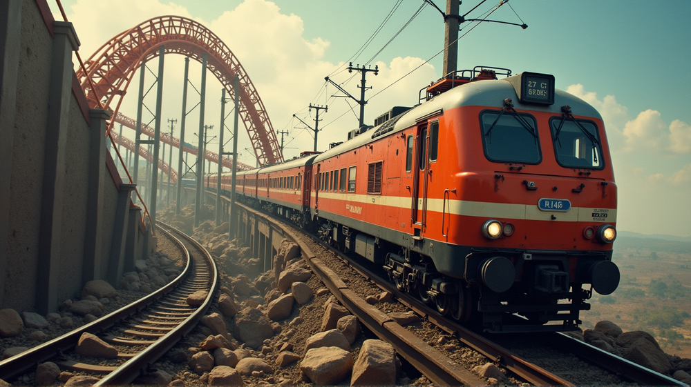 Staggering Rise, Sudden Decline: Railway Navratna Stock and Its Roller-Coaster Journey