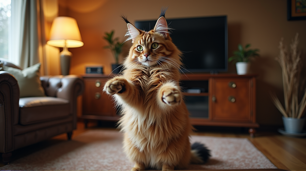 Meet Zeus: The Enormous House Cat that's Conquering the Internet