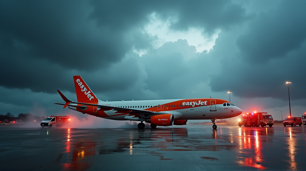 Chaotic Day in the Skies: EasyJet Flight Diverted to Gatwick