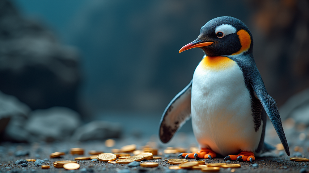Meme Coin Madness: PENGU Soars 30% Amid Social Media Frenzy