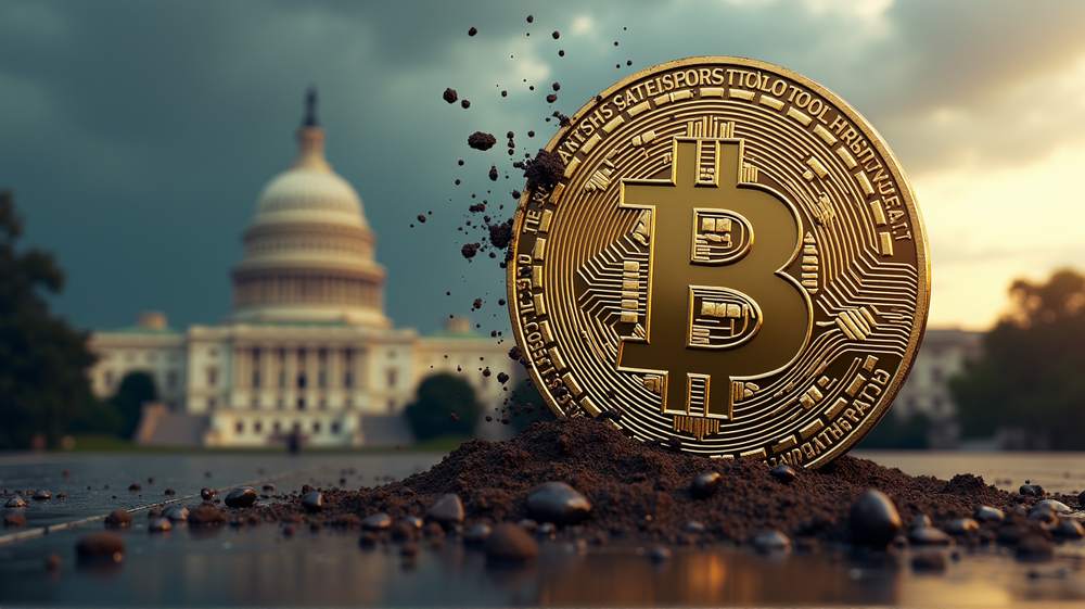 Political Drama Spurs Crypto Market Decline Amid Trump's Legislative Maneuvering