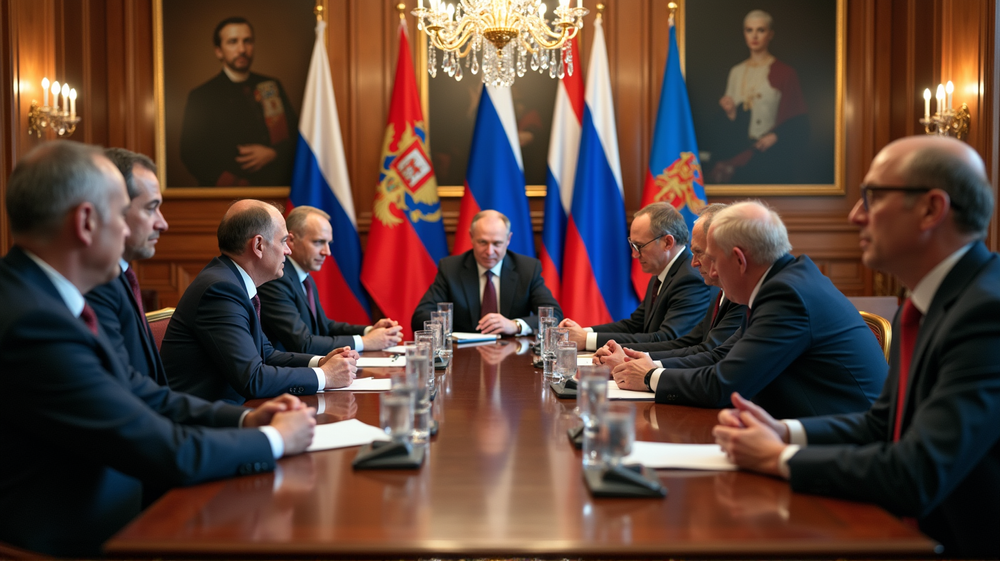 Moscow at the Epicenter: Global Powers Converge in Diplomatic Talks