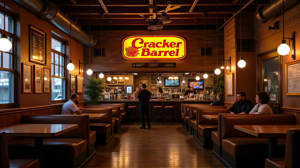 Cracker Barrel's Logo Reversal: A Social Media Storm and Triumph