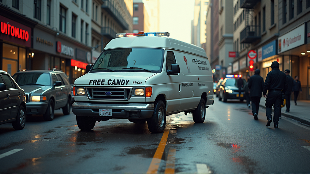 Quebec YouTuber's Risky Stunts: From 'Free Candy' Vans to International Intrigue