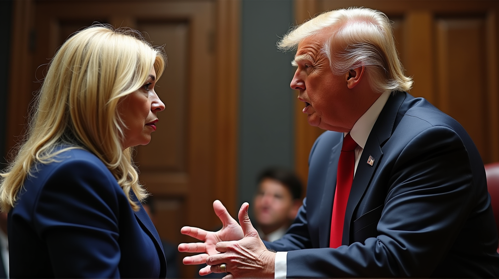 Trump's Call to AG Bondi Sparks Controversy in Political Arena