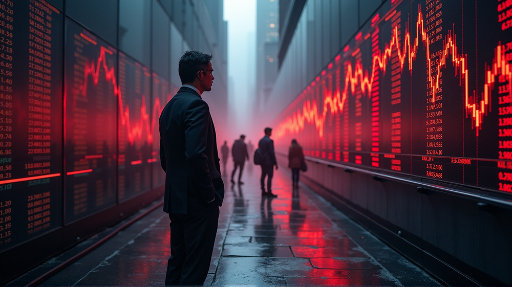 Wall Street Cools Off as Government Shutdown Spurs Stock Slide