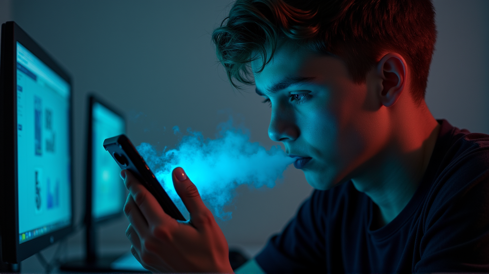 Hidden Trends: Teens Bypass Age Limits to Access Vapes via Social Media