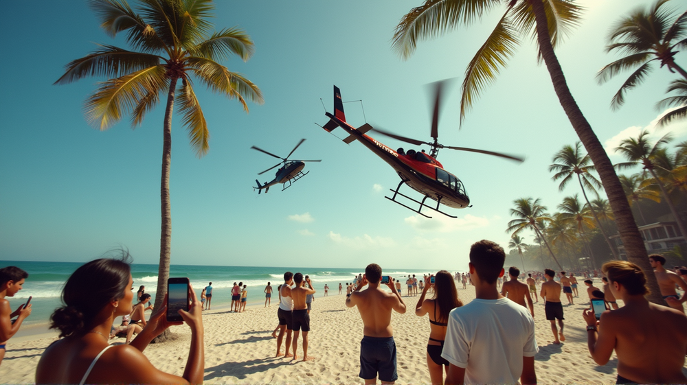 Dramatic Video Captures Helicopter Crash at Huntington Beach Fundraiser