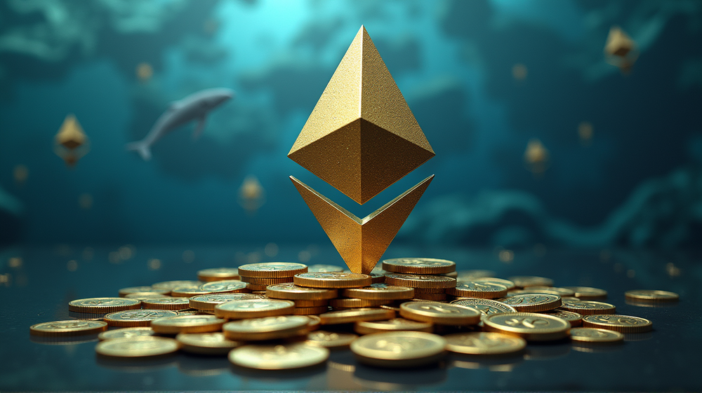 Ethereum Whales Drive Massive Accumulation Amid Market Slump
