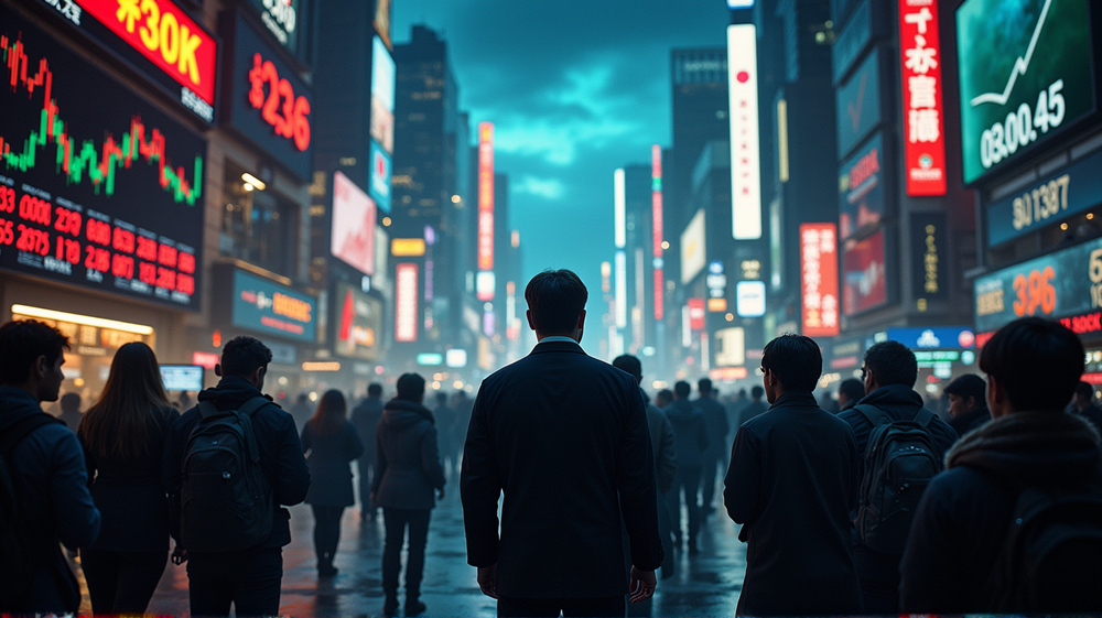 Nikkei Takes a Hit: Plummets Over 1,000 Points!