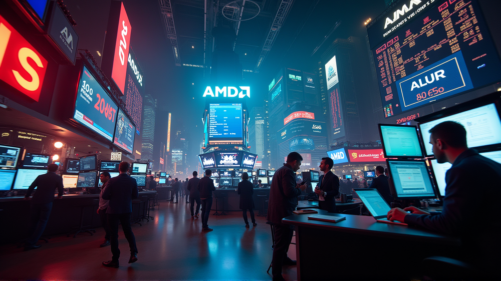 Dow 48,000 Milestone: AMD Rockets 9%, Financials Lead the Surge