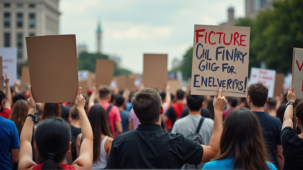 Trump’s Race Focus Backfires as Voters Demand Economic Action