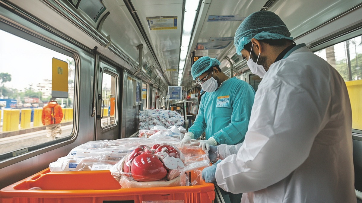 Miraculous Rescue on Wheels: Hyderabad's Metro and ORR Unite for Life-Saving Organ Transport